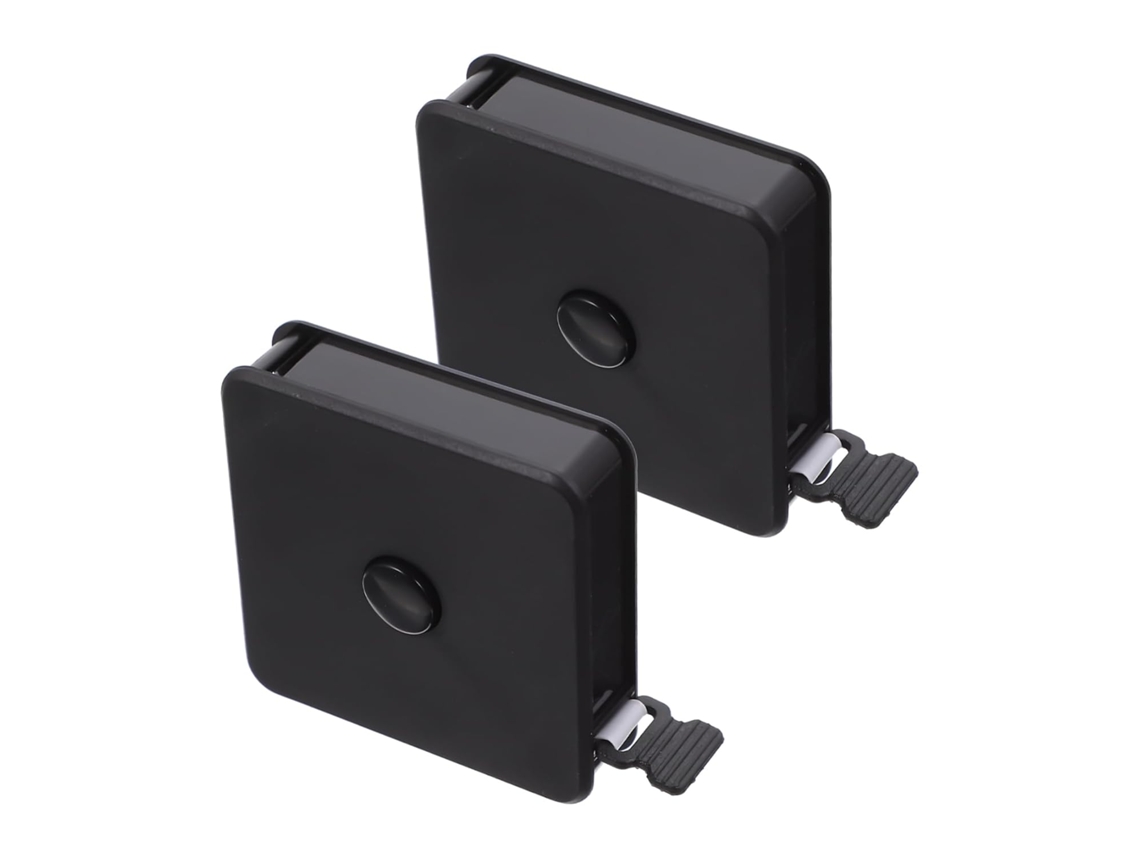 Conjunto De 2 Peças De Trenas Portáteis Quadradas Pequenas