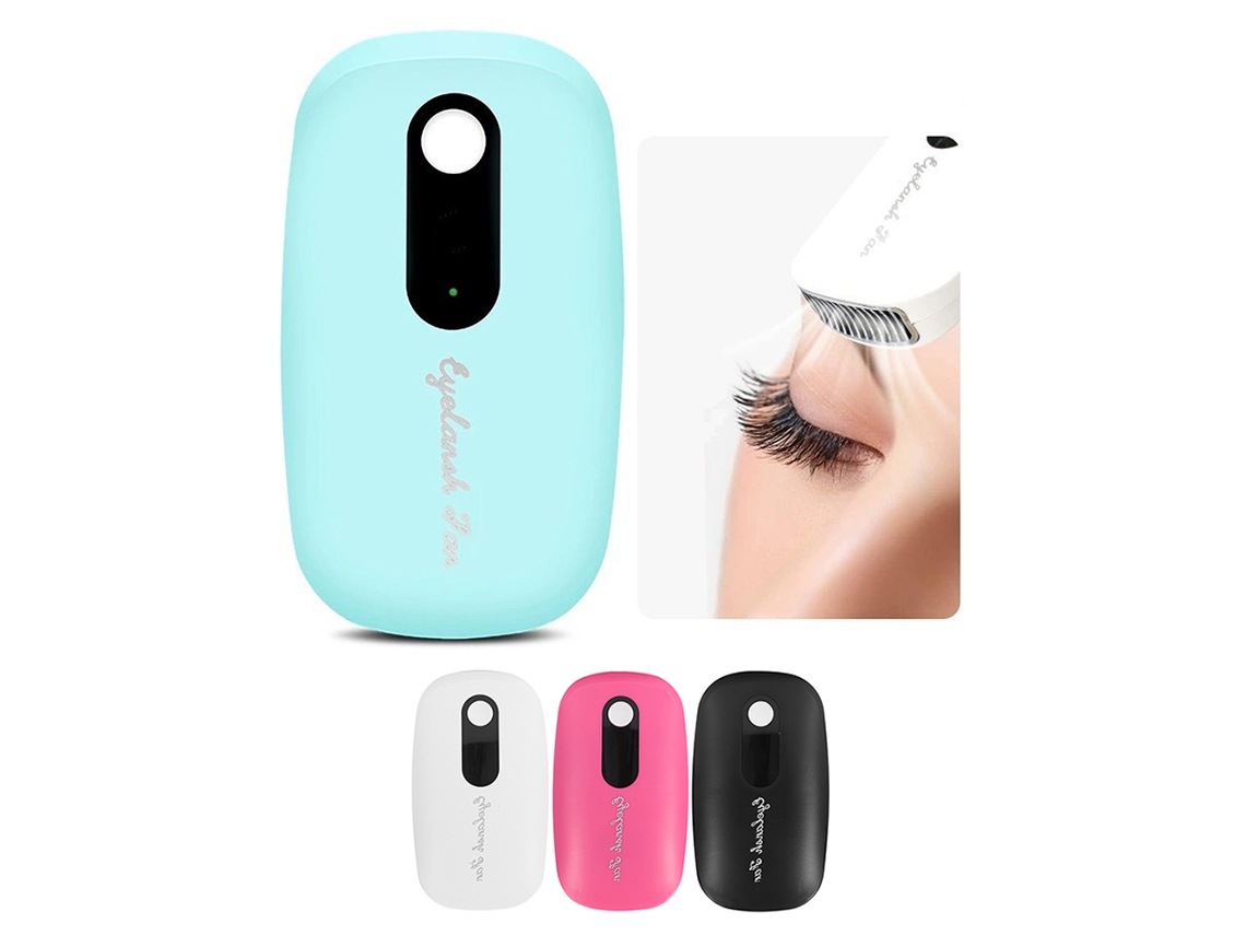Ventilador Mini De Cílios (branco, Mini E Portátil) Eoocoo