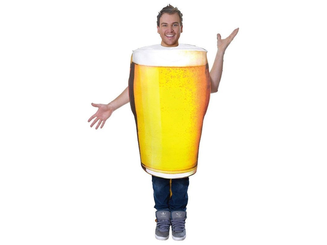2026 20% Off Traje Adulto Copo de Cerveja Halloween Traje Comida Engraçado Oktoberfest Onesie para Homens