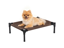 Cama Portátil para Gatos, Malha Respirável, 61x46x18 cm, Marrom | S/MARCA