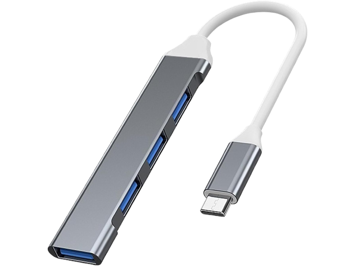 Hub Usb Multiportas Multifuncional, Portátil, Compacto, Alimentado