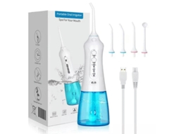 Irrigador Oral Yizhood Usb Recarregável Flosser Dental 300ml