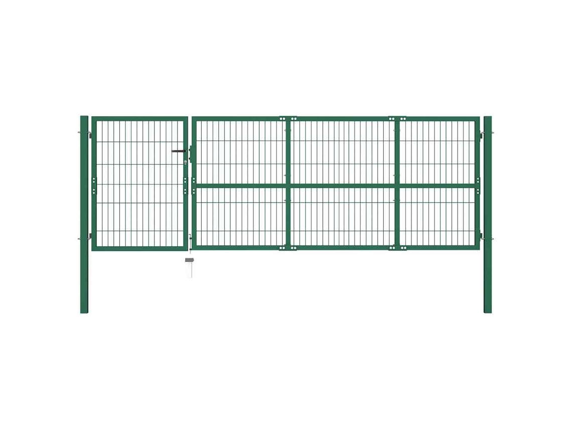 Garden Fence Gate, Garden Fence Gates Vidaxl (350 X 100 Cm)