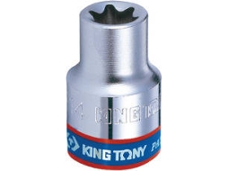Chave de Caixa Longa KING TONY TORX® 3/8' E4 28 mm