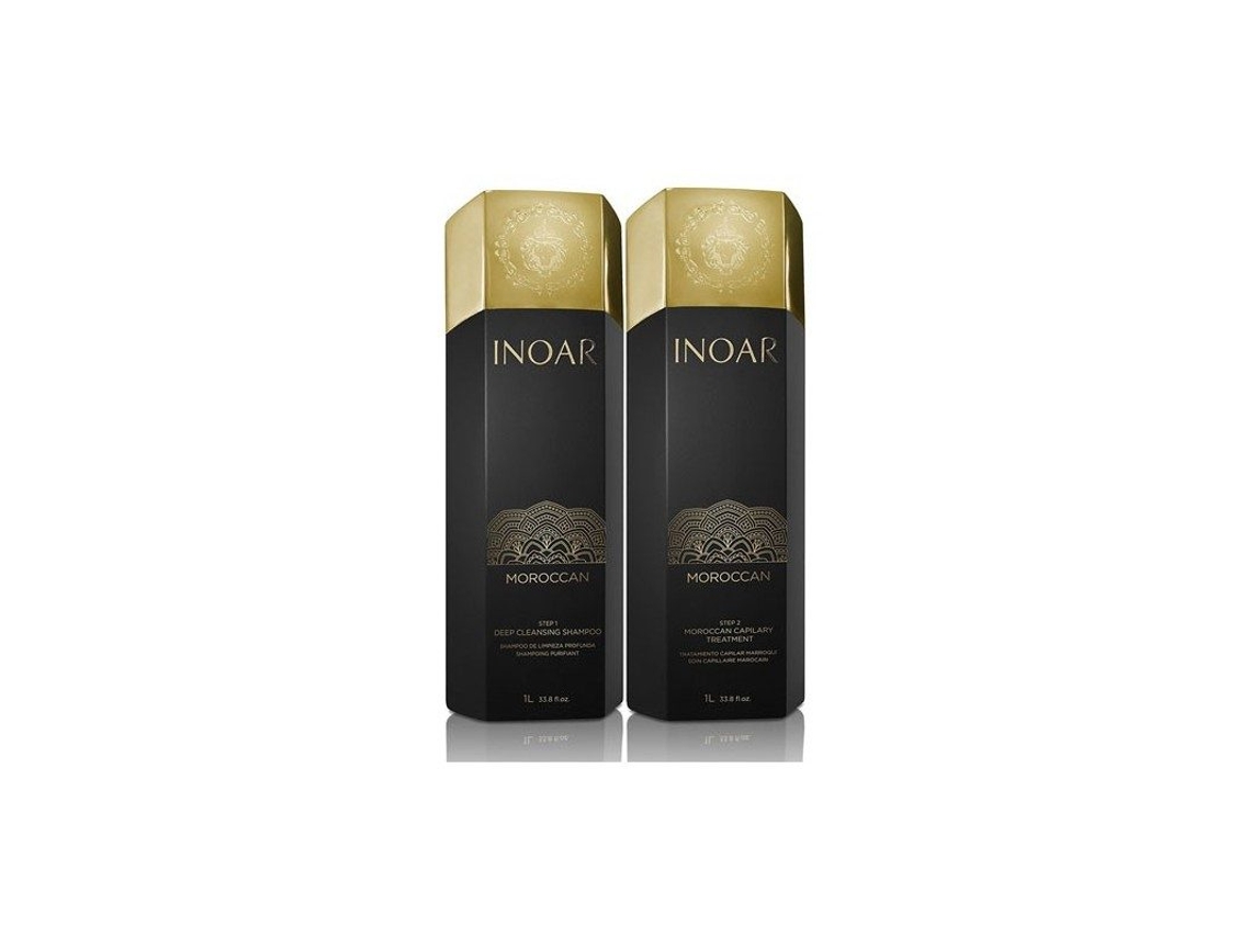 Pack Alisamento Inoar Tratamientomarroquí 2x1l