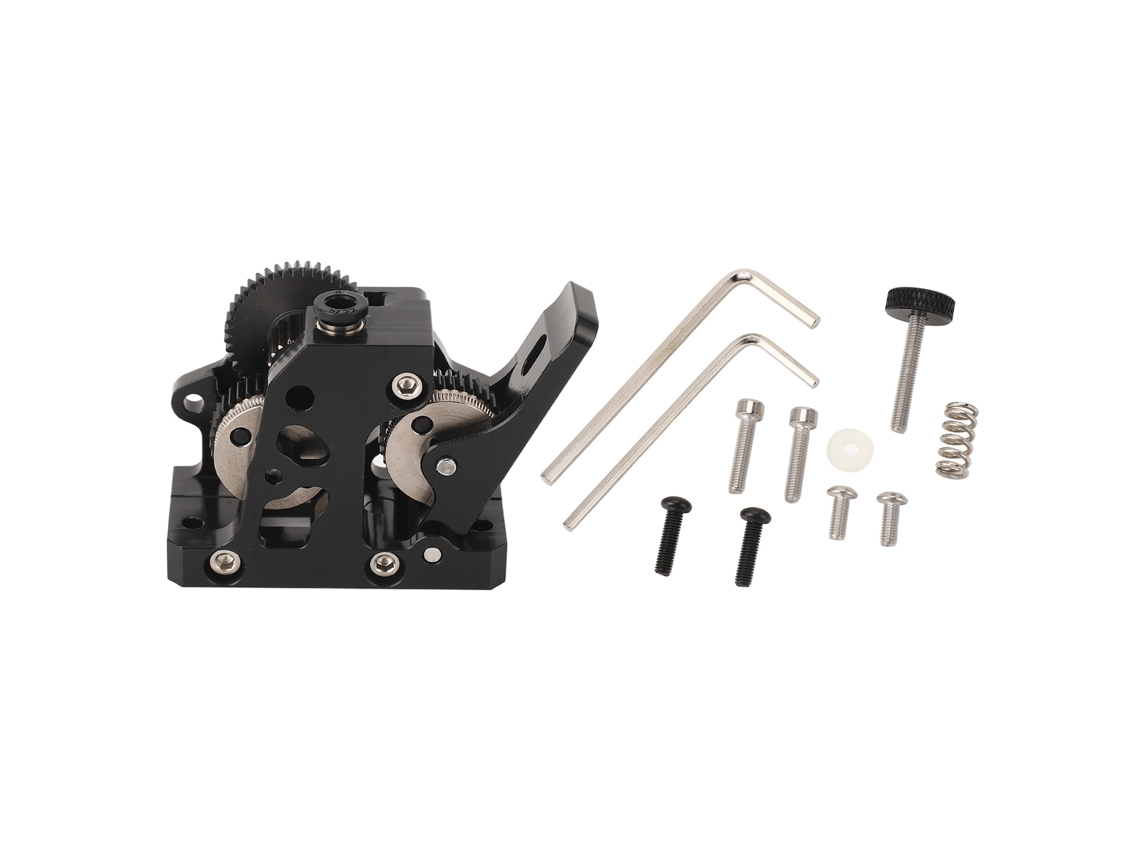 Extruder De Redução De Engrenagem De Aço Temperado Para 3d Printer Cr10 Cr10s Ender 2 3 5 Preto
