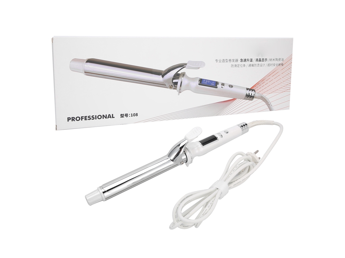 Suaperne Chaveiro Elétrico Anti-queimadura Com Display Led Ferramenta De Penteado (32mm)