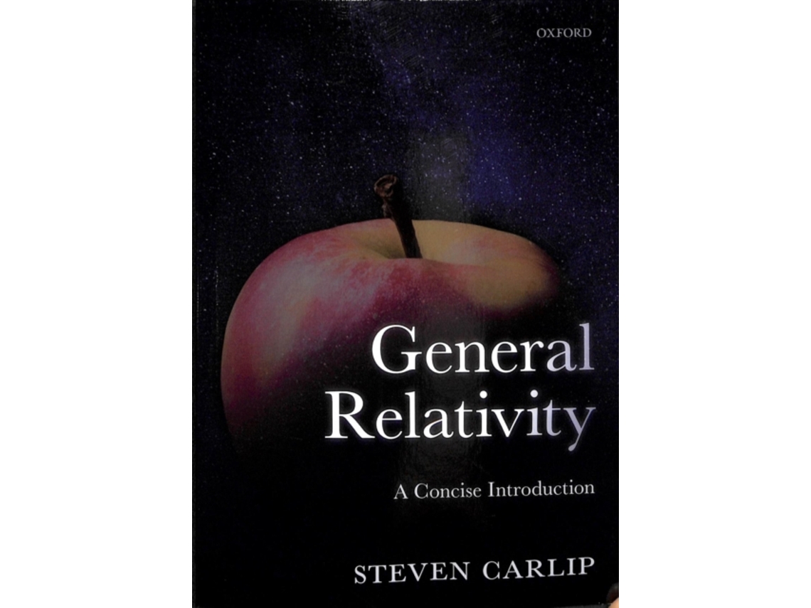 Livro General Relativity de Steven Carlip (Inglês)