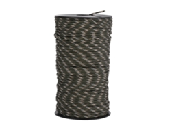 Corda de Segurança Paraquedas Camuflada para Escalada, 100m, Uso Externo, Resgate e Caminhadas. AQUAFORGE