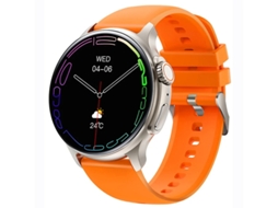 Smartwatch com reprodução de música Bluetooth de 1,43 polegadas, monitoramento de frequência cardíaca e modos variados Yizhood