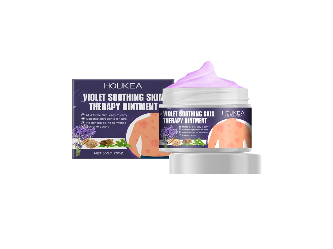 Creme Calmante Pele Violeta Suave Eficaz