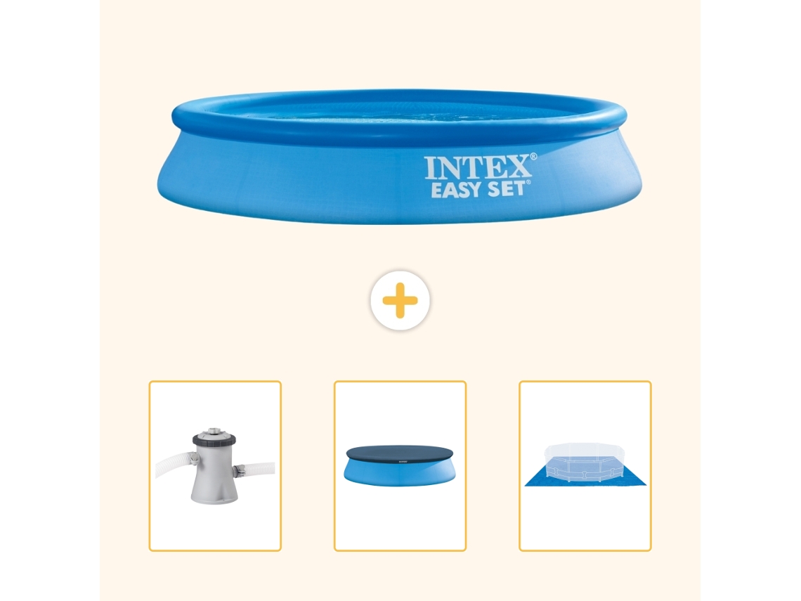 Intex Piscina Easy Set Redonda - 305x61 Cm - 4-peças Scb76
