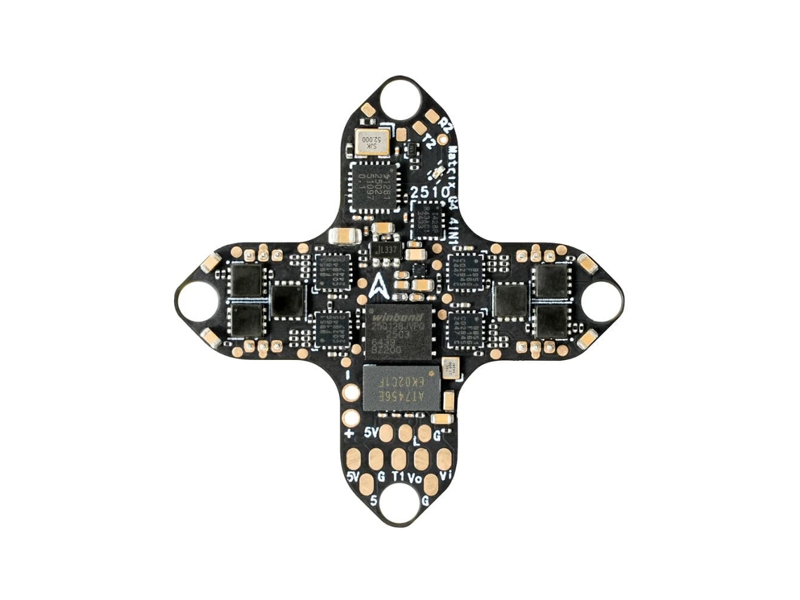 Controlador de Voo Brushless 4 em 1 Betafpv Matrix 1s ​​​​12a 3 em 1 4 em 1 para Drones de Corrida Fpv Meteor75 Pro, Meteor65 Pro, Air65 e Air75. MDUG
