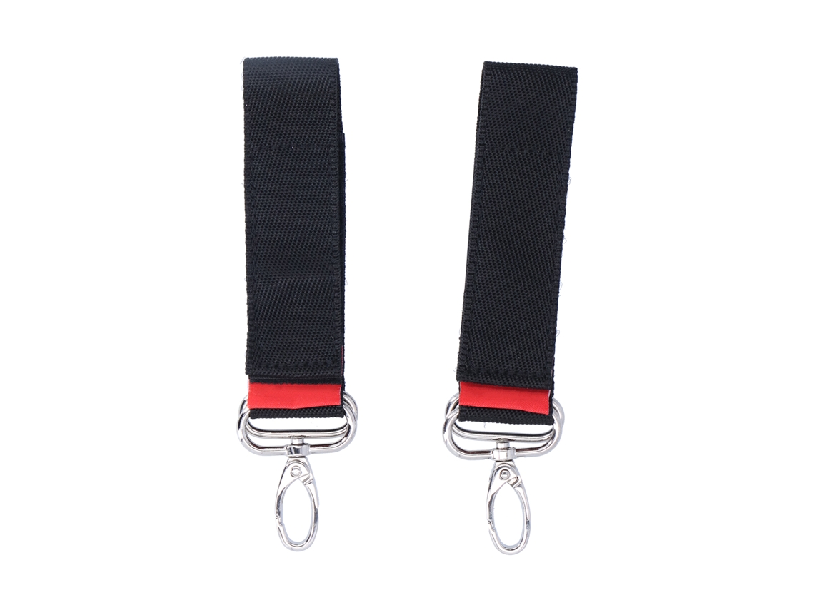 Mali gancho para Carrinho de Bebê 360° Rotação Náilon Metal Clip Acessório Universal