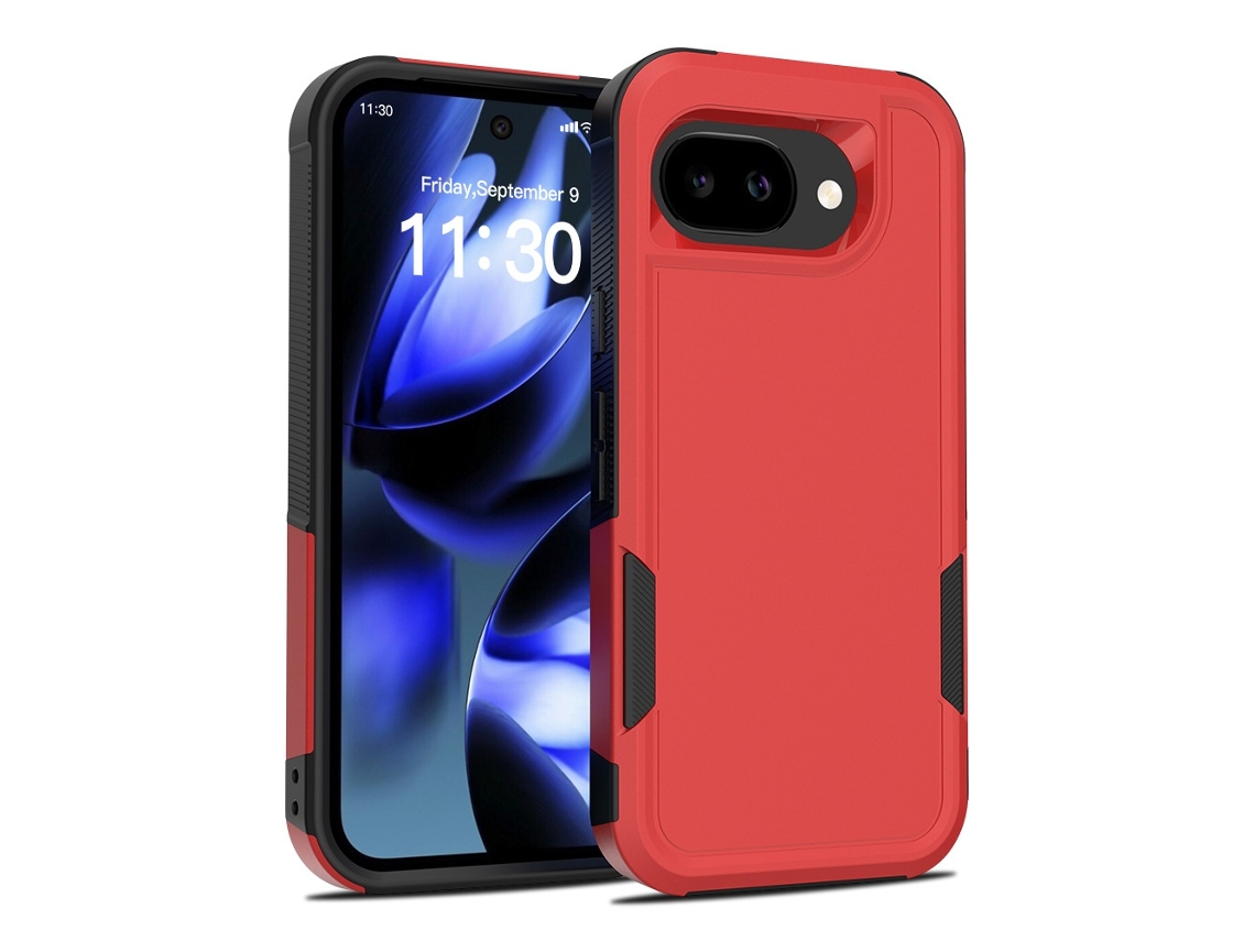 Lurelia Capa De Telemóvel Para Google Pixel 6a Antiqueda, Vermelho