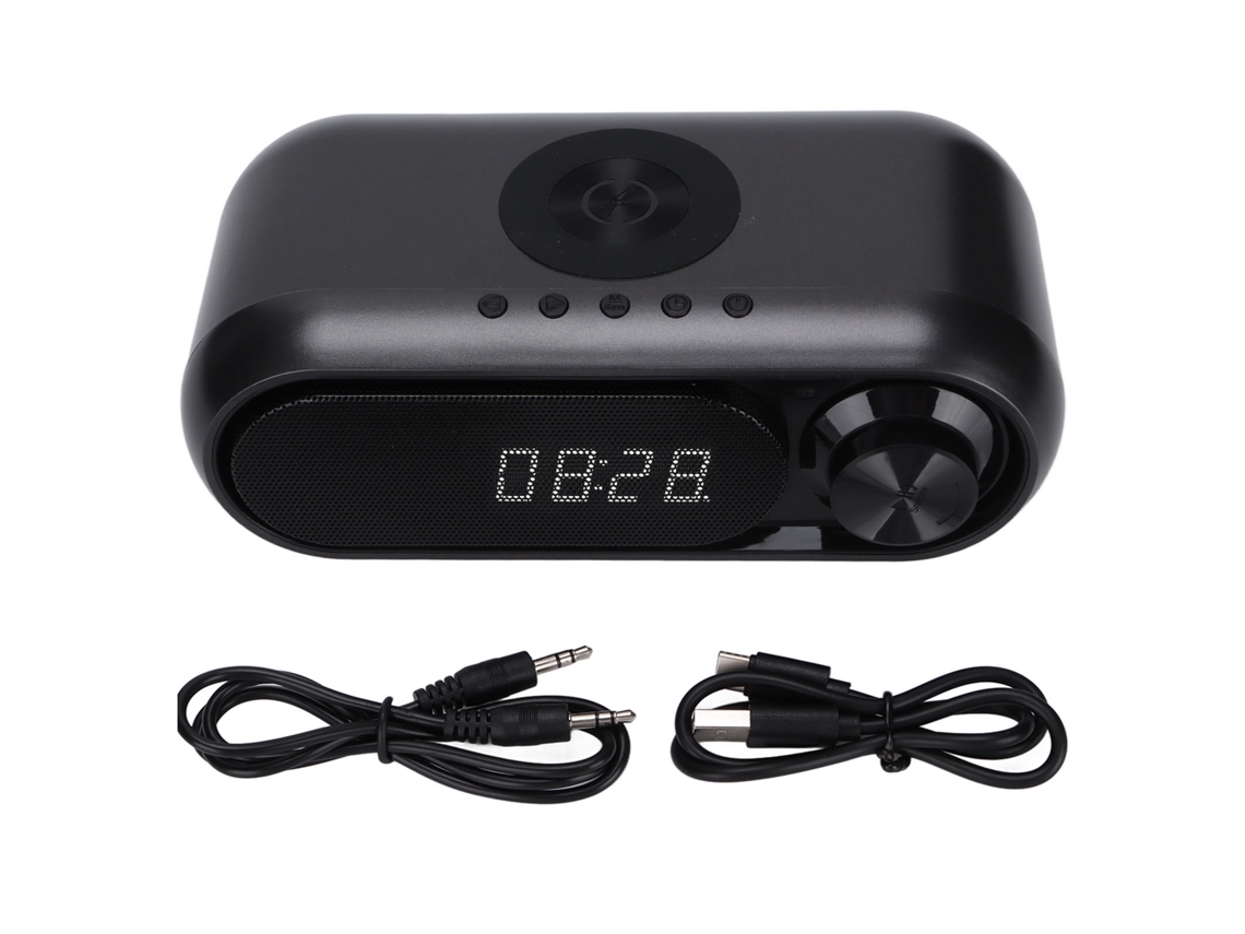 Coluna de Som Bluetooth LAXISCREED com Carregador Sem Fio