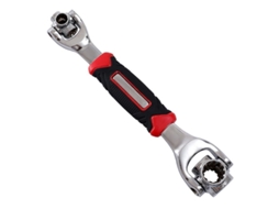 Chave Universal 8 Em 1 360 Graus 7-19mm Ferramenta De Reparação Para Carros Móveis Vermelha