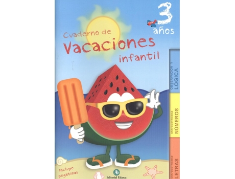 Livro Vacaciones 3Años Ei de VVAA (Espanhol)