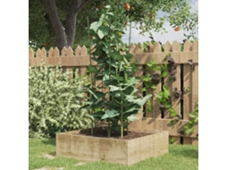 Vidaxl Suportes P/ Plantas De Jardim C/ 3 Anéis 5 Pcs 75 Cm Aço Verde