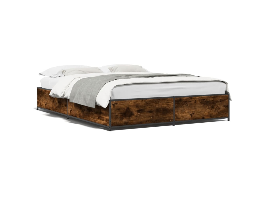 Estrutura Cama 120x190 Cm Derivados de Madeira/metal MAISON EXCLUSIVE