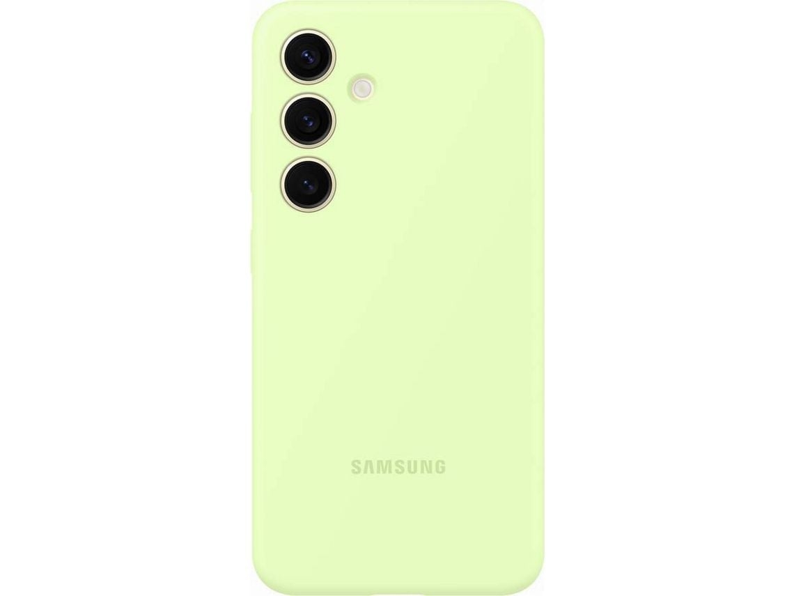 Capa de Silicone SAMSUNG Galaxy S24 Verde Claro (Outlet Caixa Aberta)