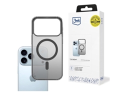 Capa 3mk Mobile Para Iphone 17 Pro Max Magsafe Frosty - Preta