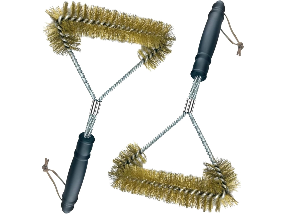 Escova De Limpeza Para Churrasqueira, Resistente Ao Calor, 30.5cm, Para Churrasqueira E Bbq