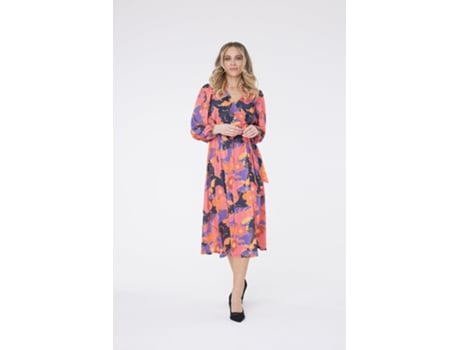 Vestido CHAPTER LONDON Bella Floral Dress Mulher (Tamanho: 16)