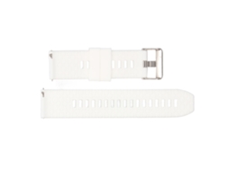 Cinto Pulseira Silicone 22mm Universal Quick Release Realme Watch 2 Branco