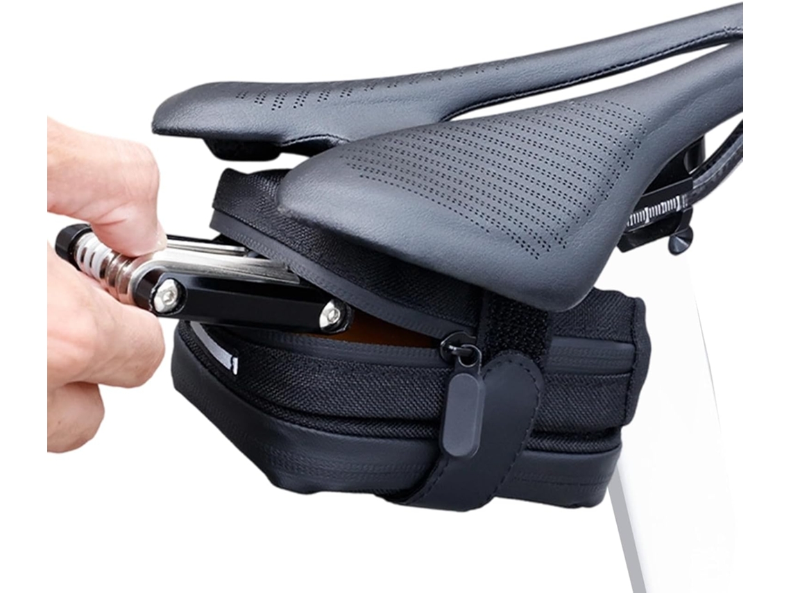Bolsa Com Proteção Contra Chuva E Com Divisórias Para Bicicleta, Colocar Sob O Selim