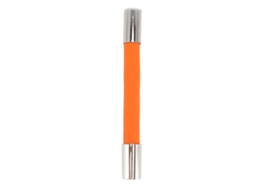 Tubo Extensão Torneira Aerador Cobre Flexível Laranja 20cm