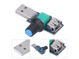 Controlador De Velocidade Usb Para Ventilador Com Regulação Silenciosa E Volume - Laxiscreed