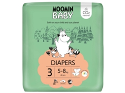 Fraldas de Bebé 5-8kg T3 MOOMIN BABY