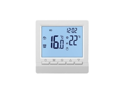 Termostato Inteligente Klb Programado Com Lcd E Alimentado Por Bateria Slowmoose
