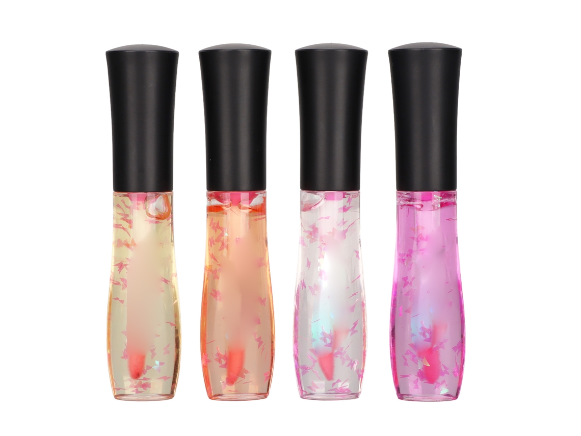 4pcs 10ml Barniz Labial Cambiante Por Temperatura Hidratante Brillo Labial Líquido Color Change