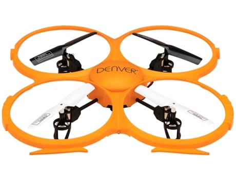 Drone DENVER DCH-330 (HD - Autonomia: Até 9 min - Laranja)