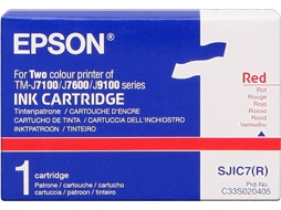 Tinteiro EPSON SJIC7 Vermelho