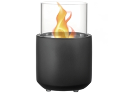 Lareira De Mesa Bioetanol 0,4l Compacta Cinza Escuro