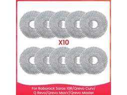 Peças De Reposição Para Pano De Limpeza De Aspiradores Roborock Saros 10r, Qrevo Curv, Q Revo, Qrevo Maxv E Qrevo Master._glo