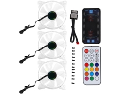 Ventilador De Cpu Multicolor Rgb (resfriamento, Iluminação Rgb)