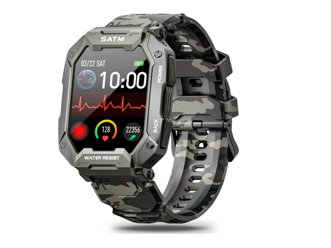 Smartwatch YIZHOOD Te64 Android e Ios Verde