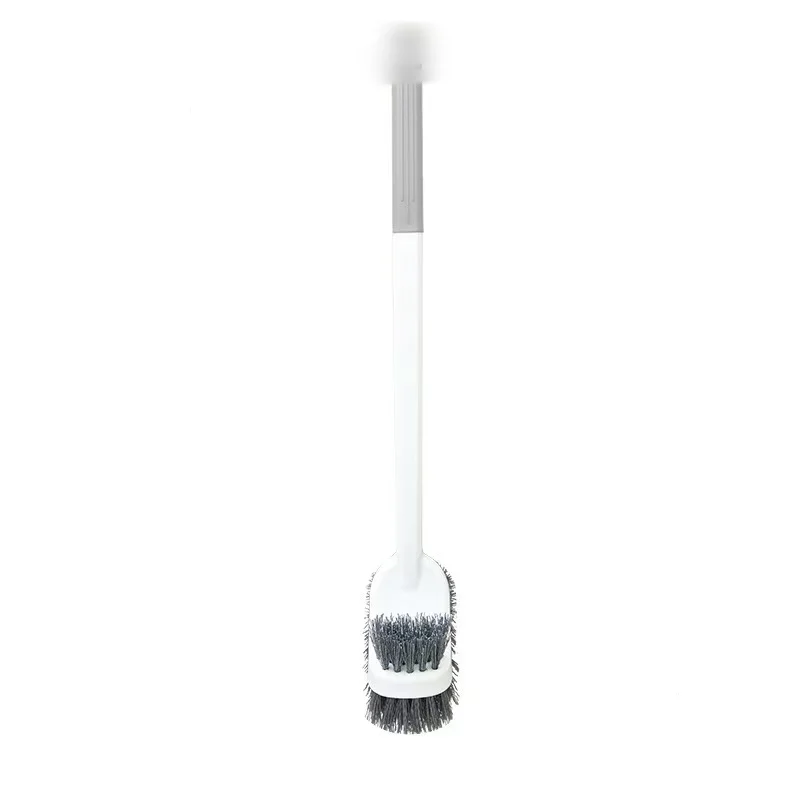 Escova Sanitária AQUAFORGE de silicone, cabeça flexível, com suporte de parede