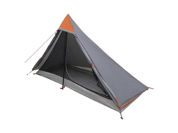 Vidaxl Barraca Para Caminhadas Cinza E Laranja 222 X 85 X 125 Cm