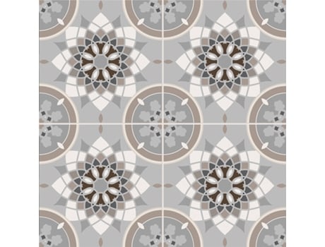 Pavimento Cerâmico Mate CERTECA Vintage Desenho 4 33,5X33,5 Caixa com 13 Unidades 1,46 M2