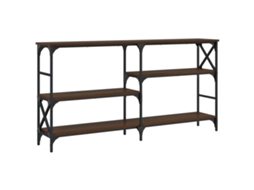 Mesa Consola Derivados de Madeira Carvalho Castanho MAISON EXCLUSIVE (150x29x76,5 cm)