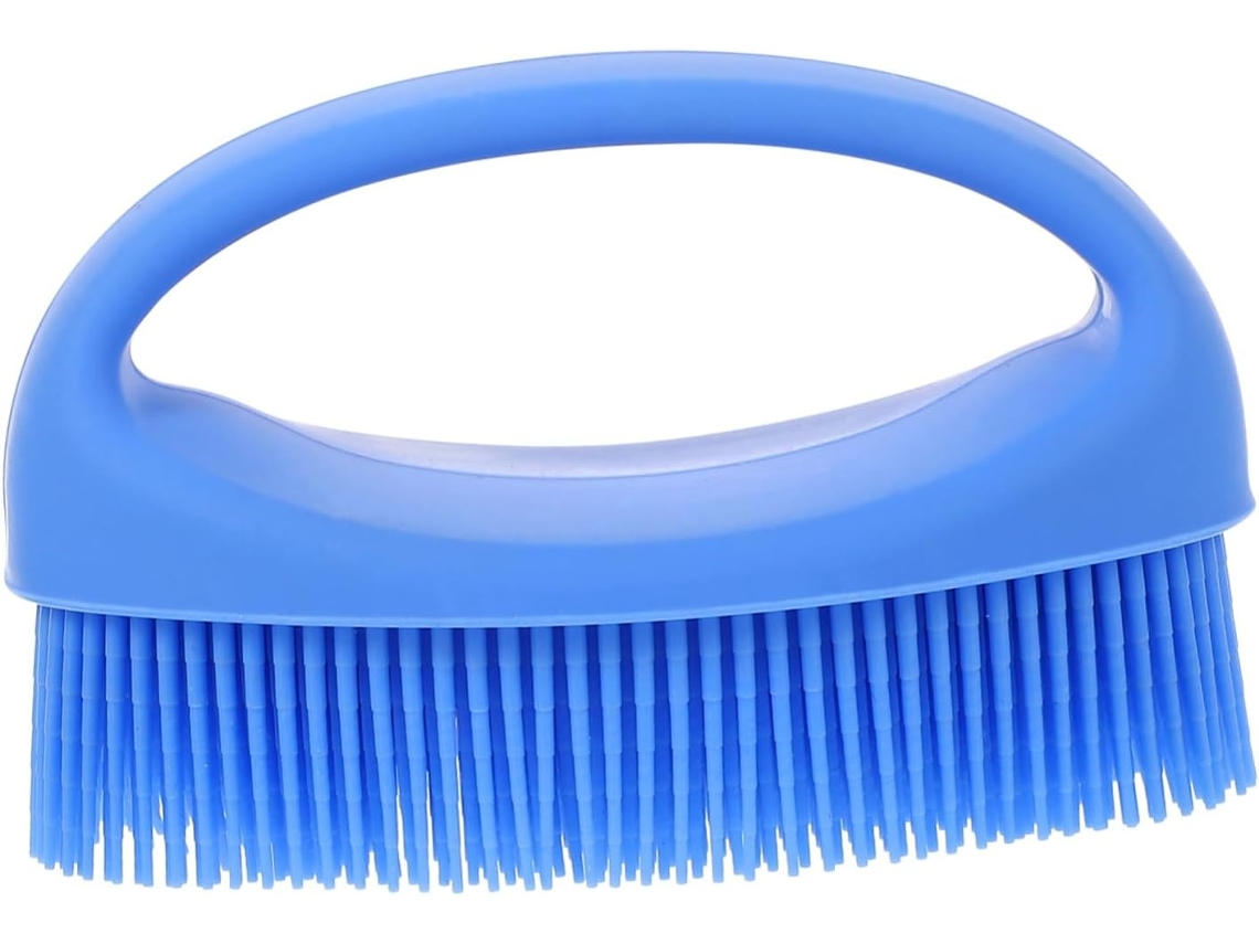 Lurelia Acessório De Duche Com Escova De Silicone Para Banho, Escovagem A Seco E Cor Aleatória