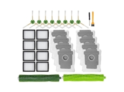 Kit De Acessórios Com 28 Peças Para Aspirador De Pó Robô J7 J7+ I7 I7+ I3 I3+ I4 I4+ I6 I6+ I8 I8+ E5 E6 E7