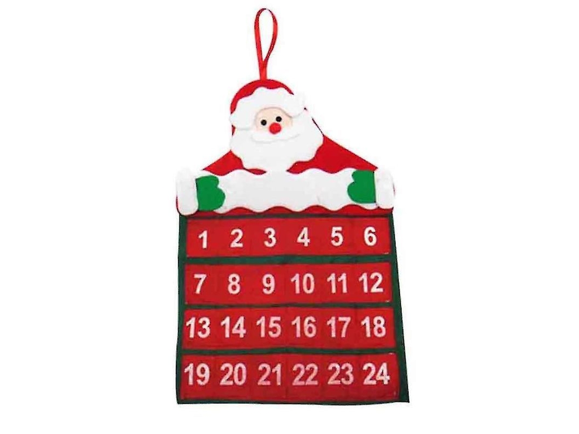 Calendário De Advento De Natal De Tecido Fofo: Contagem Regressiva Para O Natal Com Diversão Em Família