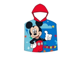 Poncho Toalha Mickey Disney Microfibra 55x100cm.