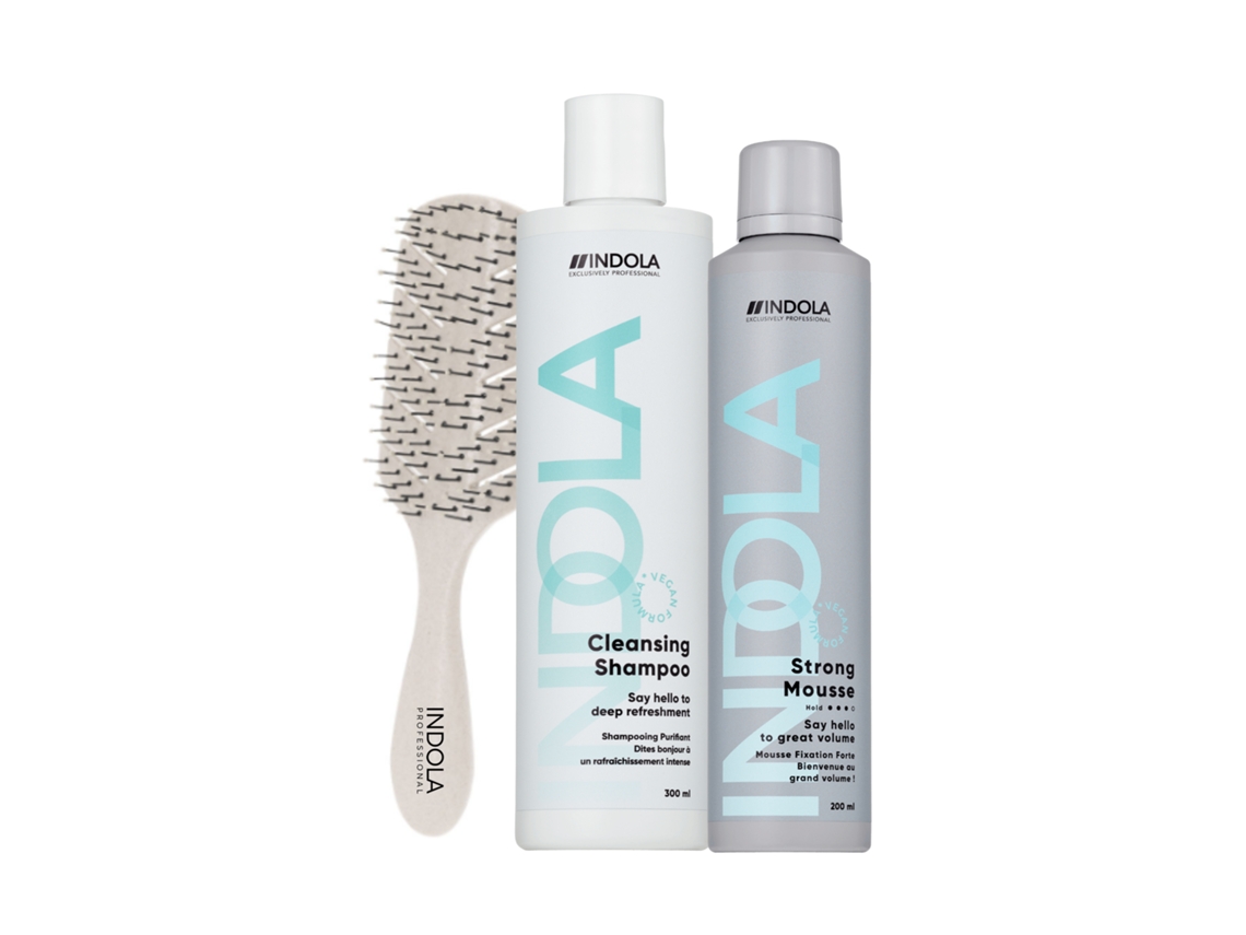 Kit Purify Style: Shampoo Purificante + Mousse de Fixação Forte 300ml + 200ml